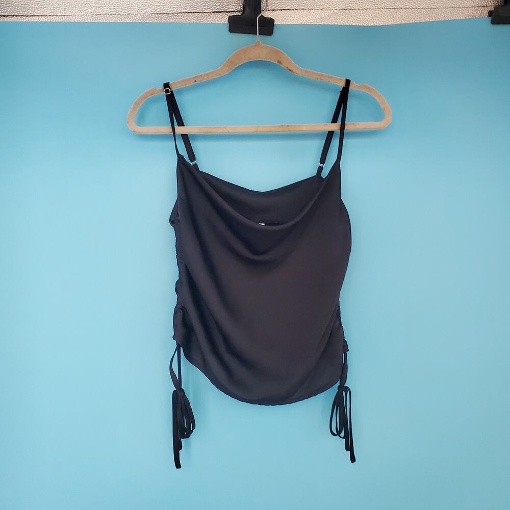 glam Camisole Blouse Size Medium Black Cinch Sidebody